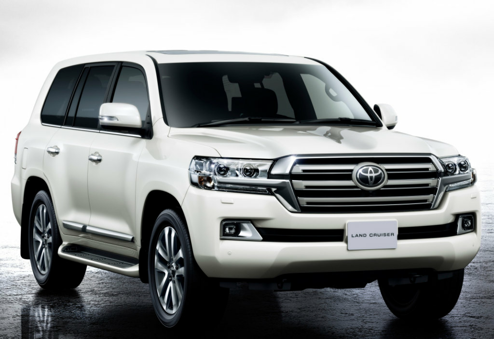 Коврики текстильные "Премиум+" для Toyota Land Cruiser (suv / 200) 2015 - Н.В., темно-серые, 3шт.